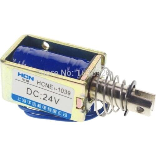 24vdc Pull Hold/Release 10mm Stroke 4.1Kg Force Electromagnet Solenoid Actuator