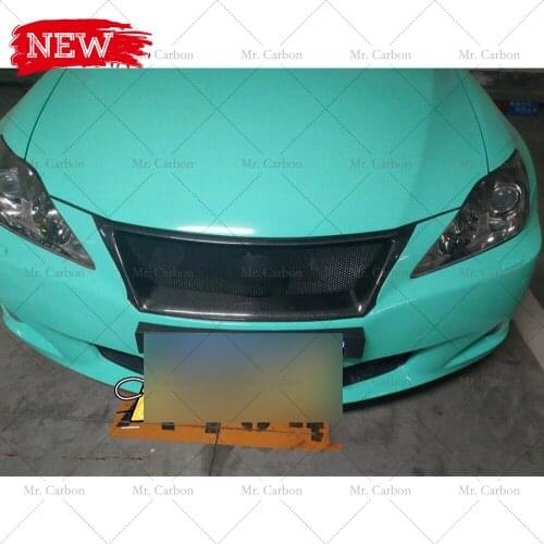 FOR LEXUS IS250 IS300 2009-2011 CARBON FIBER GARILLS TRIM BODY KIT TUNING PART FOR IS250 IS300 CARBON FRONT BUMPER MESH RACING