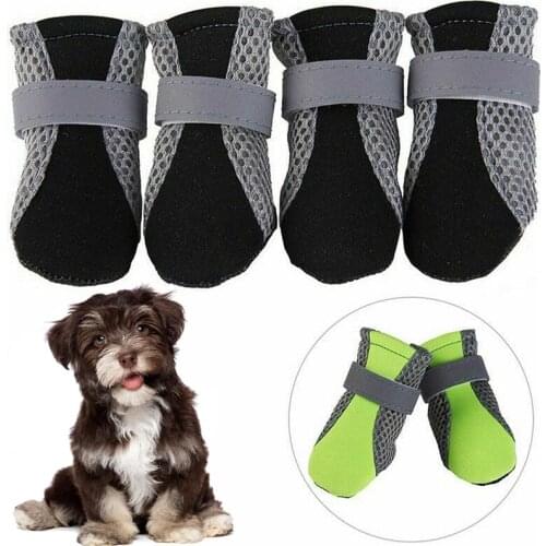 Anti Slip Dog Shoes Waterproof Pet Dog accessaries Protective Breathable Rain Boots Sock Pet Boots Paw Protector pet supplies