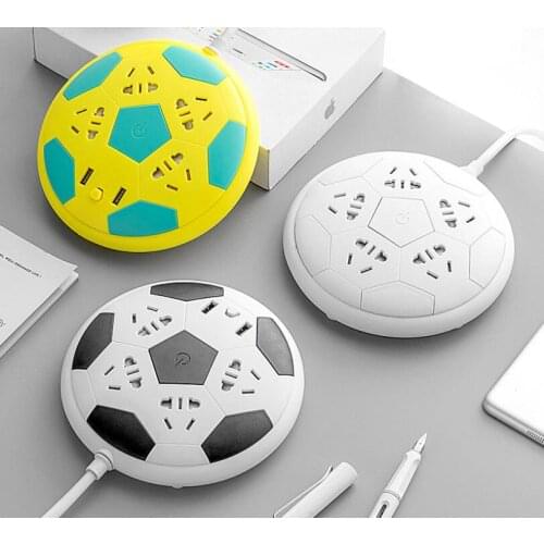 Wholesale Multi-functional Spherical USB socket Climing wall mobile phone charger Max output 5V 2A Tabletop socket