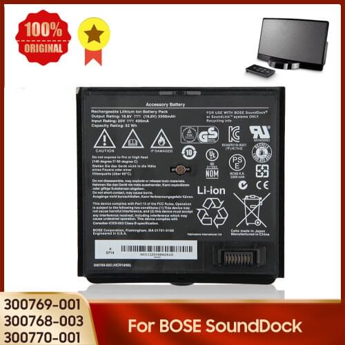Original Replacement Battery 300769-001 300770-001 300768-003 For BOSE SoundDock SoundLink Air Speaker Battery +tools