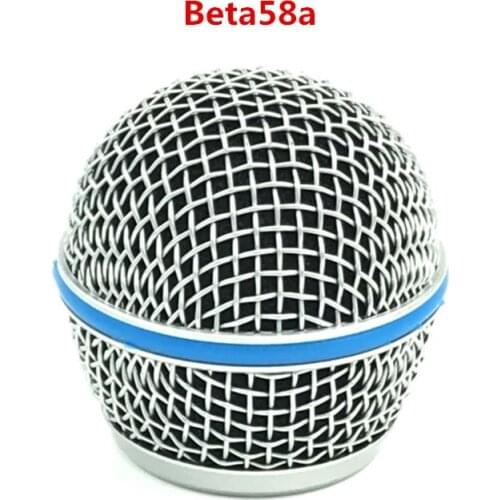 10pcs Professional Replacement Ball Head Mesh Microphone Grille Fits For Shure BETA58 BETA58A SM58 SM58S SM58LC beta87a beta 87