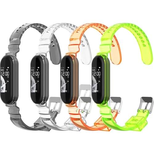 Replacement Watchband For Xiaomi Mi Band 3 4 5 Strap Wristband Sports Bracelet Smart Watches Accessories Miband3 Miband4 Miband5