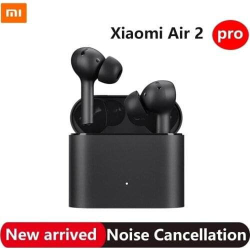 Xiaomi Air 2 Pro Bluetooth Earphone TWS Earbuds ANC Active Noise Reduction Wireless Charging LHDC Tap Control 3 Mic Headphone