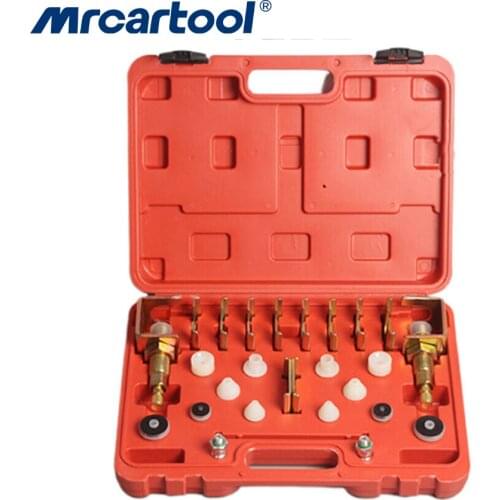 MR CARTOOL Universal Automobile Air Conditioning Leak Detection Leak Detector Tester With Test Adapter Kit Repair Tool