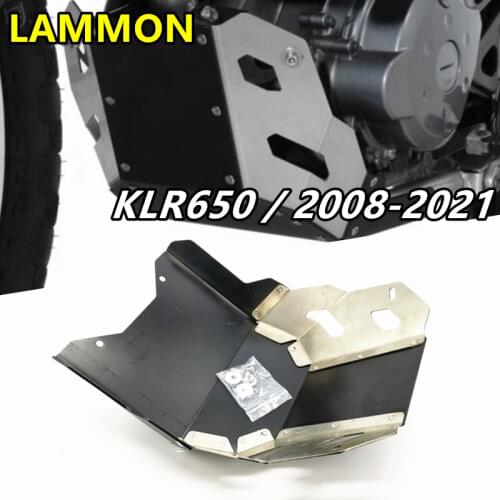 FOR KAWASAKI KLR650 KLR 650 2008-2020 Motorcycle Parts Aluminum alloy Engine Chassis Protection Guard Cover