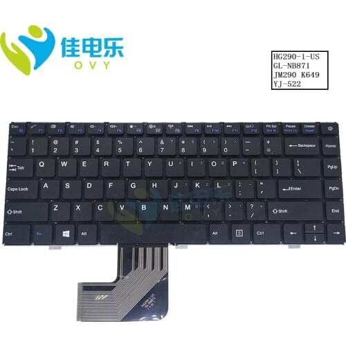 TR Turkey US English Keyboard notebook for Prestigio 133s psb133s HG290-1-US GL-NB871 computers keyboards replacement parts sale