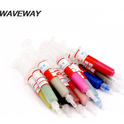 1Pcs Grit 320-10000 W0.5-W40 Diamond Abrasive Paste Needle Tube Grinding Polishing Lapping Compound Glass Metal Tool Micron Tool