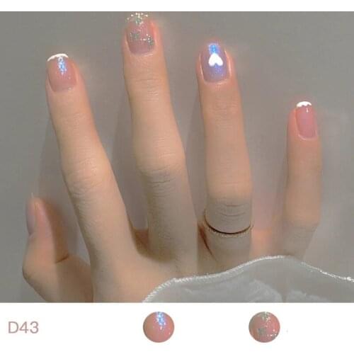 2PCS Glitter Gel Nail Polish Set Free Baking Nail Long Lasting Quick Dry Coloful Shiny Nail Polish