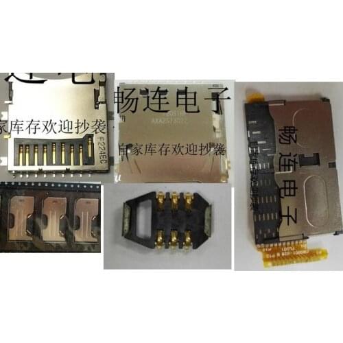 5PCS SCDAAA0201 SD card holder SIM card holder 14 5738 009 220 859 AXA2S73022 CAD-06WM-312 CAF99-06153-0137 SPPN06-A0-0000