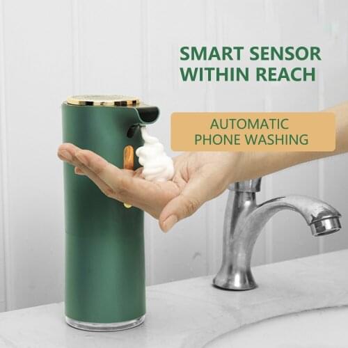 Automatic Sensor 2021 Foam Soap Dispenser Hand Sanitizer Liquid Gel foam Wall Mounted Bathroom Kitchen Accessories