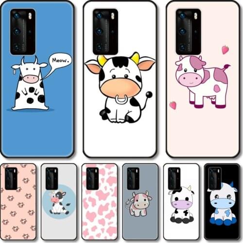 Little cows Phone Case For Huawei Honor 20 10 9 8 N Pro Lite A C RU black cell shell