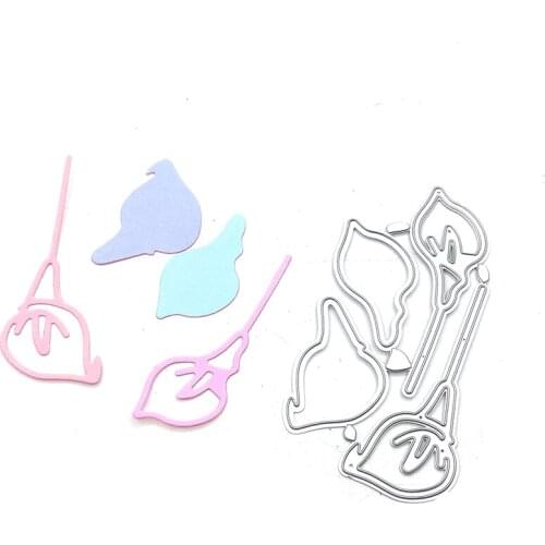 Julyarts Greenish Lily Flower Metal Cutting Dies New 2020 Flower Dies Craft Decoration Scrapbook Paper Craft Knife Mould