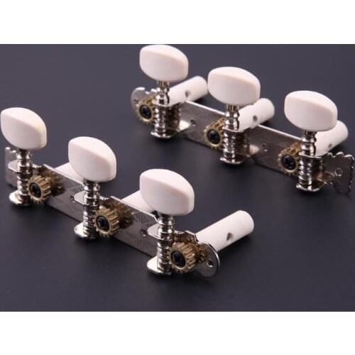 1 Pair Left Right Classical Guitar String Tuning Pegs Machine Heads Tuners Keys Part 3L3R Professional Guitar Parts Accessories