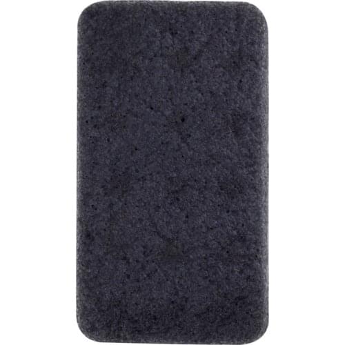 Konjac Puff 1 pcs/lot 4 Colors Rectangle 100% Natural Charcoal Konjac Body Sponge Facial Wash Cleaning Puff 148*80*28