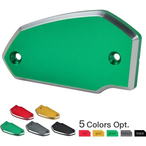 NICECNC Front Brake Master Cylinder Reservoir Cover Cap CNC Case For Kawasaki Z650 ER-4N ER-6N VERSYS 650 1000 NINJA 400/R 650/R