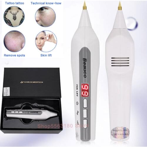Laser Plasma Pen Mole Removal Spot Remover Pen LCD Skin Care Point Pen Melanin Skin Wart Tag Tattoo Removal Beauty Care Tool