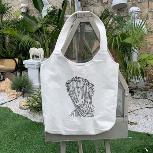 Literary Retro Womens Canvas Tote Handbag Ladies Funny Art Casual Shoulder Bags Shopper Tote Bag High Capacity Bags for Women