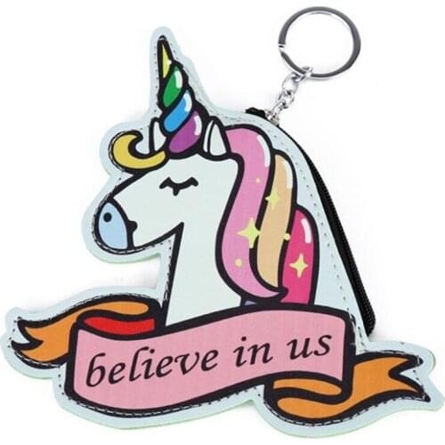 M274 Coin Purses Handbags Women Cute A Variety Of Styles Unicorn Coin Key Bag