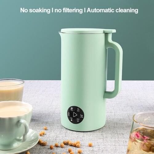 220V Soybean Milk Machine Multifunction Cytoderm Breaking Machine Mini Soymilk Juicer Filter-free Soy Bean Milk Rice Paste Maker