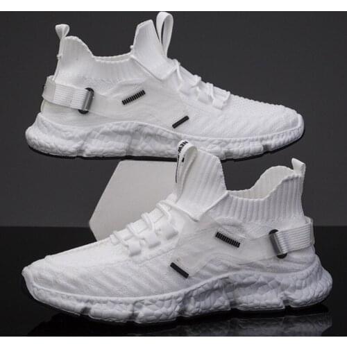 Mens shoes flying woven mens shoes foreign trade mens shoes casual shoes mens shoes sports shoes mens new spring 2021