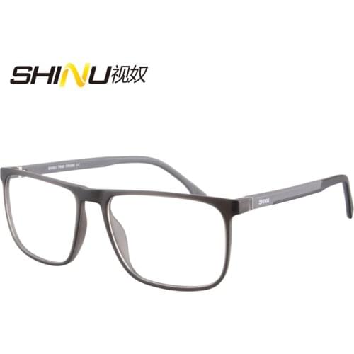 Mens Multifocal Progressive Reading Glasses Full TR90 Frame Diopter Eyewear Presbyopic Eyeglasses Can See Near Far Spectacles