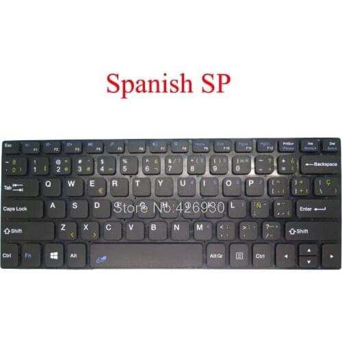 Laptop SP Keyboard For Irbis NB31 NB32 NB12 H007-4 PRIDE-K2586 Spanish black without frame new