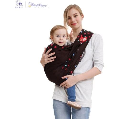 Best Baby New Baby Sling Carrier Portable Kangaroo Baby 360 Wrap Cotton Ergonomic Baby Kangaroo Carrier Infant Newborn Cradle