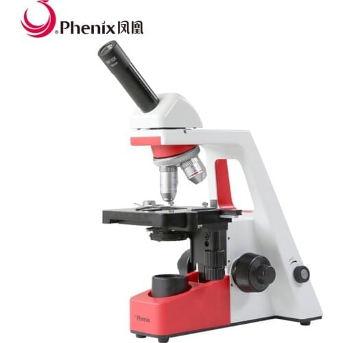 Phenix H216-A Monocular Students Microscope Biological Science 1600X LED Microscope for Lab Research