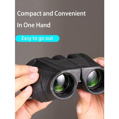 Binoculars Professional Night Vision Binoculars Powerful Binoculars Mini Telescope 10x25 Hiking Oudoor Camping HD All-optical