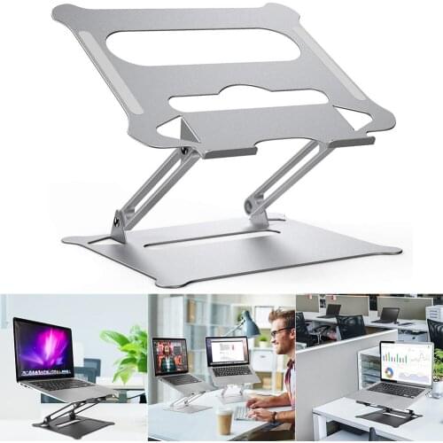 Adjustable Foldable Laptop Stand Non-Slip Desktop Notebook Holder Laptop Stand For Macbook Pro Air iPad Pro DELL Non-Slip Stand