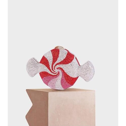 XIYUAN Luxury Rhinestone Clutch Bag for Female Wedding Bridal clutch Purse Party Bags multi clutches Ladies Chain Evening Bags