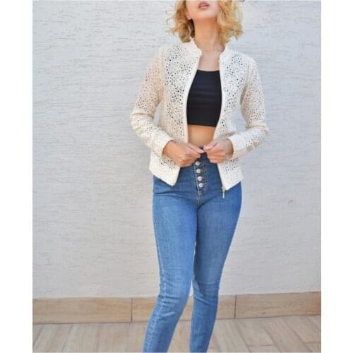 Женские стильные куртки Selvi Atalay Butik China At AliExpress