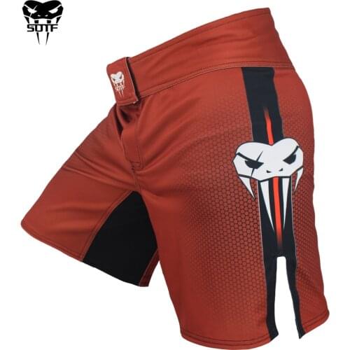 MMA dragon Eagle subtitles sports breathable cotton loose boxing training pants mma short kickboxing shorts short muay thai