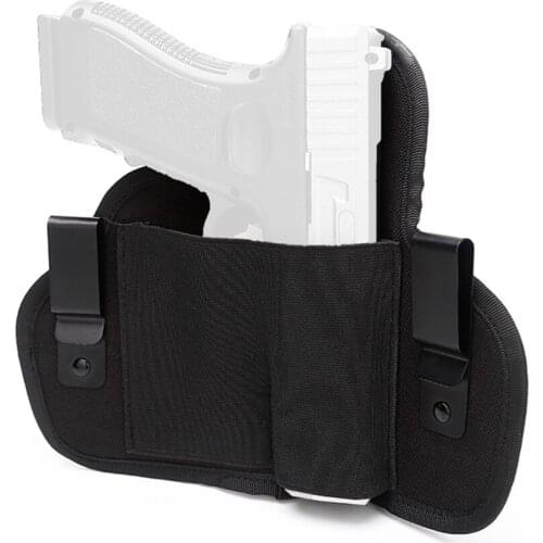 Tactical Gun Holster Concealed Carry Holsters Belt Metal Clip Holster Airsoft Gun Bag for All Sizes Handguns X214A