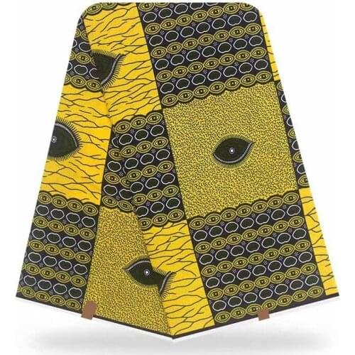 2021 veritable African real wax 100% cotton Ankara wax printed fabric 100% cotton Nigeria popular dress material