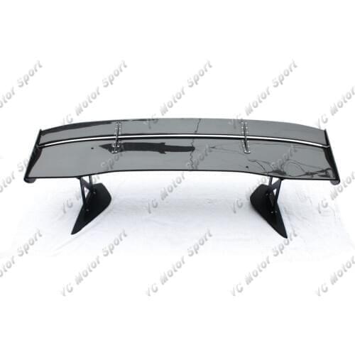 Carbon Fiber VTX Type5 Style GT Wing 1600mm with 290mm Aluminum Stands Fit For 1996-2000 Evolution 4-6 EVO 4 5 6 Rear Spoiler