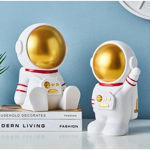 Home Decoration Bedroom Desktop Decoration Gift Home Decoration Accessories Astronaut Piggy Bank Fun Cute Villain Nordic Style