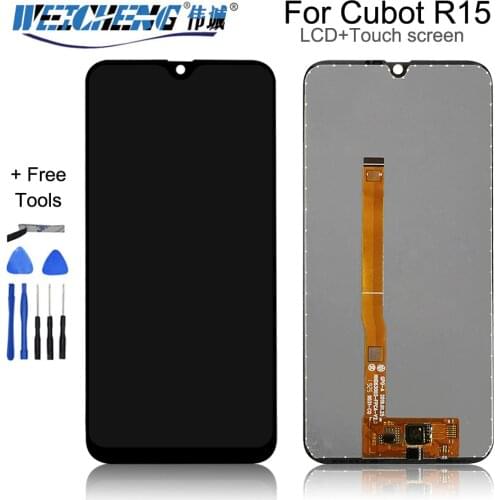6.26' in Cubot R15 LCD Display and Touch Screen Assembly Replacement With Tools+Adhesive For Cubot R15