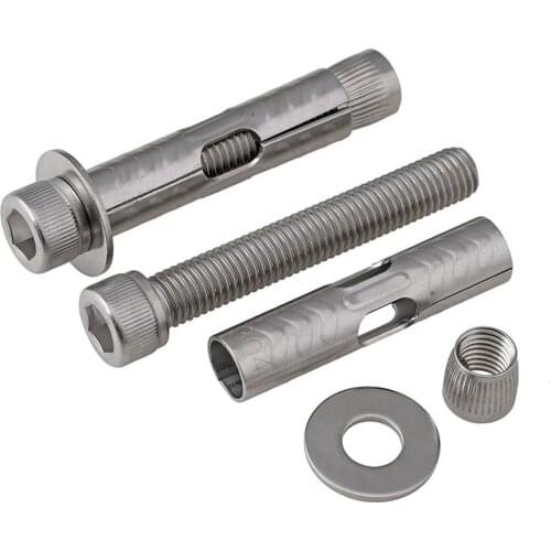 1pcs A2 Stainless Steel Built-in Expansion Screw M6 M8 M10 M12 Cap Allen Key Bolts