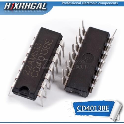 1PCS CD4013BE DIP14 CD4013 DIP 4013