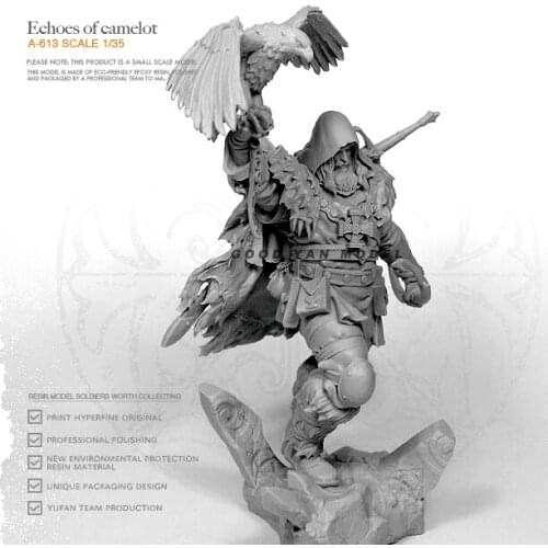 50mm 1/35 Resin model kits figure colorless and self-assembled A-613