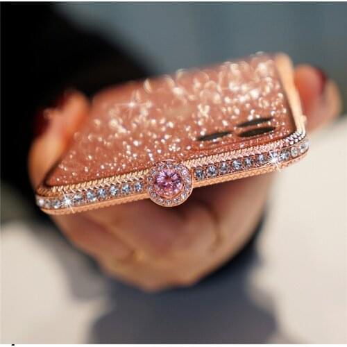Diamond Case For Iphone 11 Pro Max Xs Max Xr Case Crystal Glitter Bling Rhinestone Cover For Iphone 6 6s 7 8 Plus Se 2020 Funda