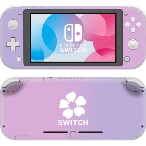 Pure Purple Flower NintendoSwitch Skin Sticker Decal Cover For Nintendo Switch Lite Protector Nintend Switch Lite Skin Sticker