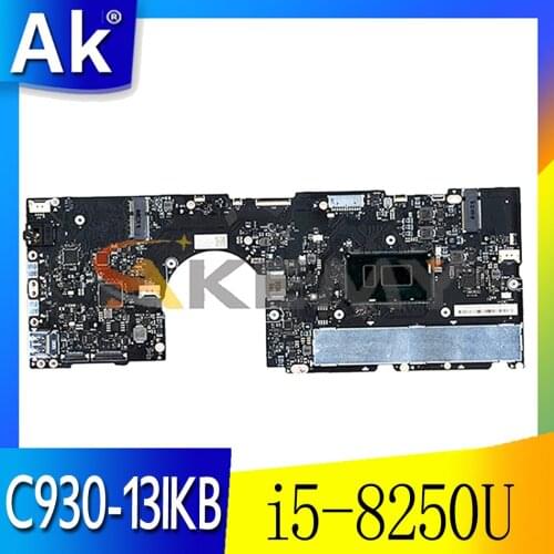 EYG70 NM-B741 for Lenovo Yoga C930-13IKB laptop motherboard CPU i5 8250U 16G RAM 5B20S72098 has been fully Mainboard