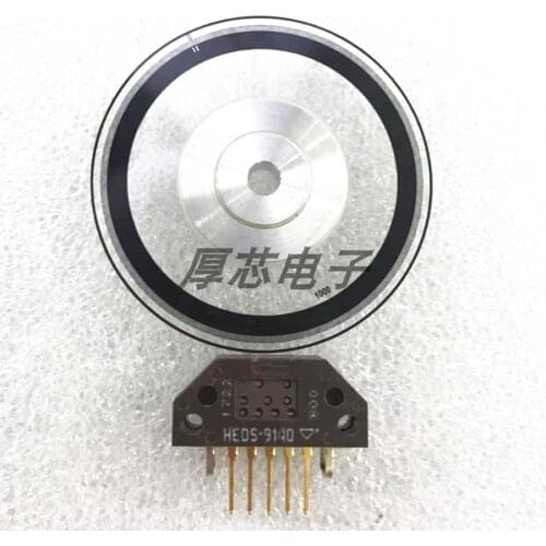 HEDS-9140#B00HEDS-9040#B00 servo motor encoder 1000CPR LINE 1024 photoelectric sensor and code disk disc outside diameter 50.6mm