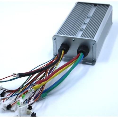 GREENTIME 24 MOSFET 48-72V 3000W 80Amax BLDC motor controller and 1 Pcs GT-100 LCD Display