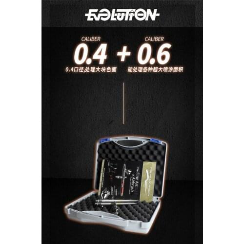 Harder & Steenbeck 126304 Evolution CR PLUS Twin Double-Action-Function