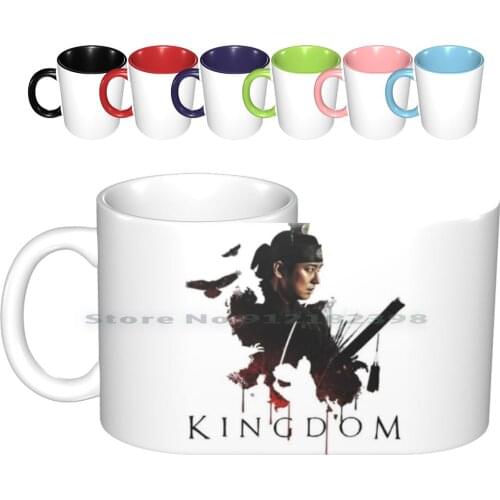 Kingdom Ceramic Mugs Coffee Cups Milk Tea Mug Kingdom Korea Serie Netflix Zombie Kingdom Series Kingdom Netflix South Korea