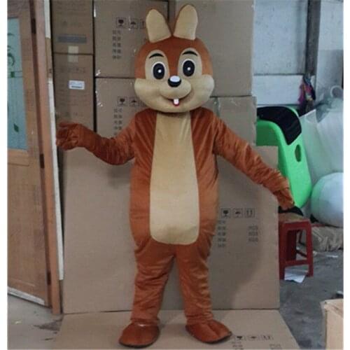 Halloween Squirrel Mascot Costume Suits Animal Cosplay Adults Party Game Dress Carnival Cartoon Character Mascot Costume Gift